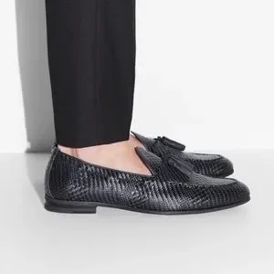 Zara | Shoes | New Zara Black Woven Loafers | Poshmark display picture 1